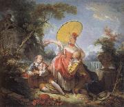 The Musical Contest, Jean-Honore Fragonard